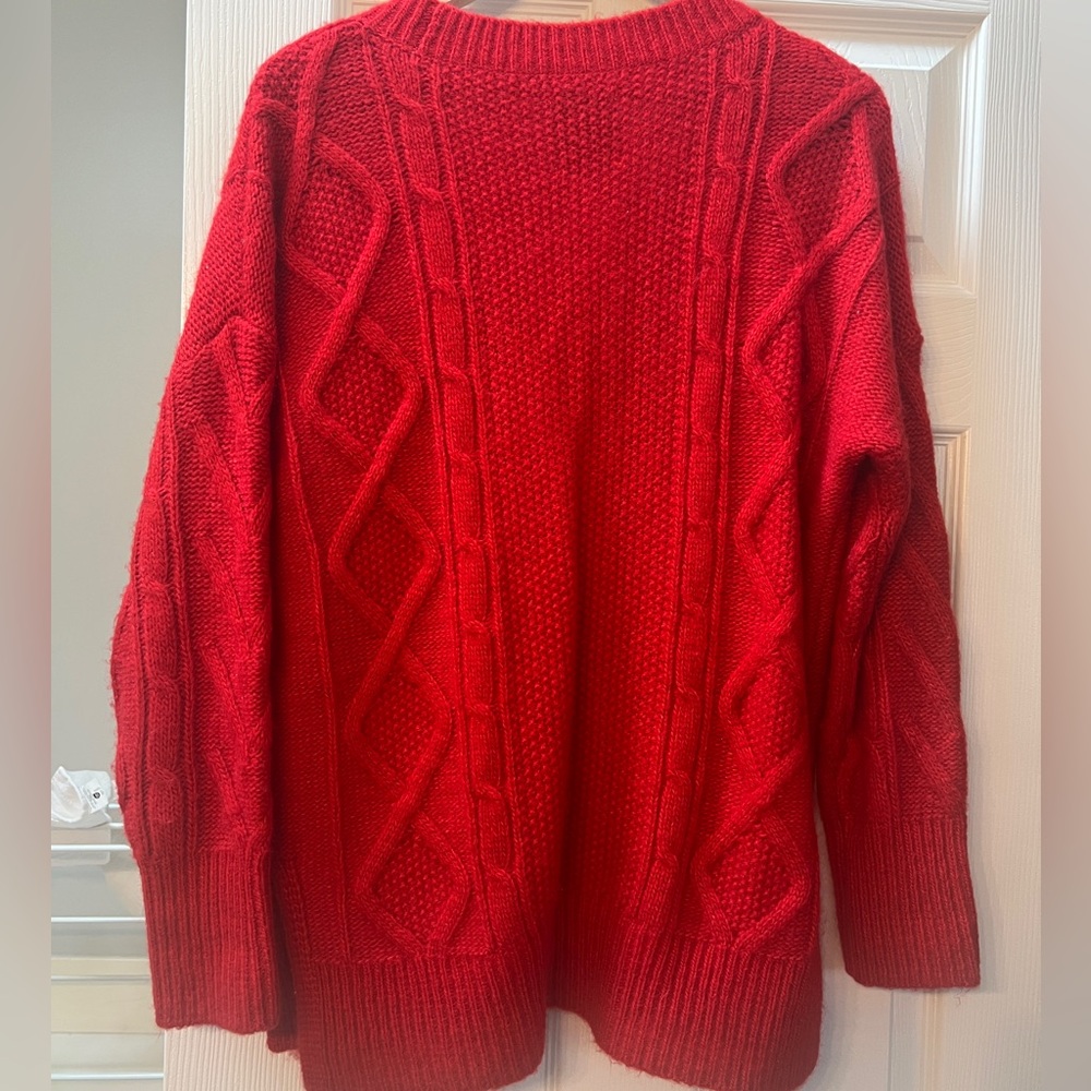 Red Knit Sweater - Picture 5 of 8